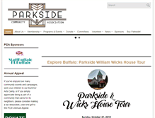 Tablet Screenshot of parksidebuffalo.org